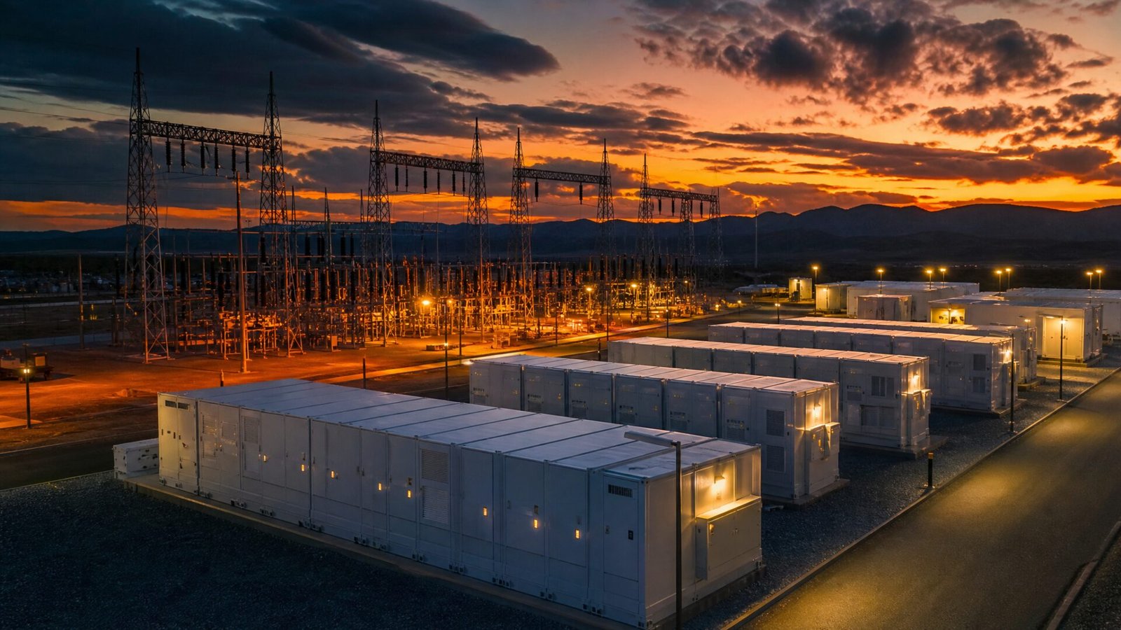 Battery storage units powering green hydrogen Gujarat projects
