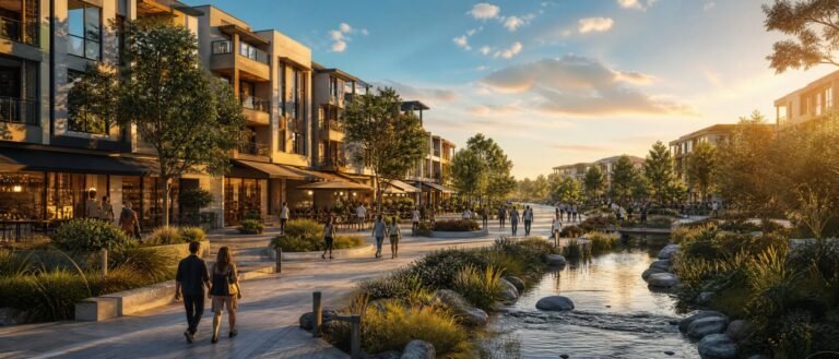 New township street and Dholera rental yield potential